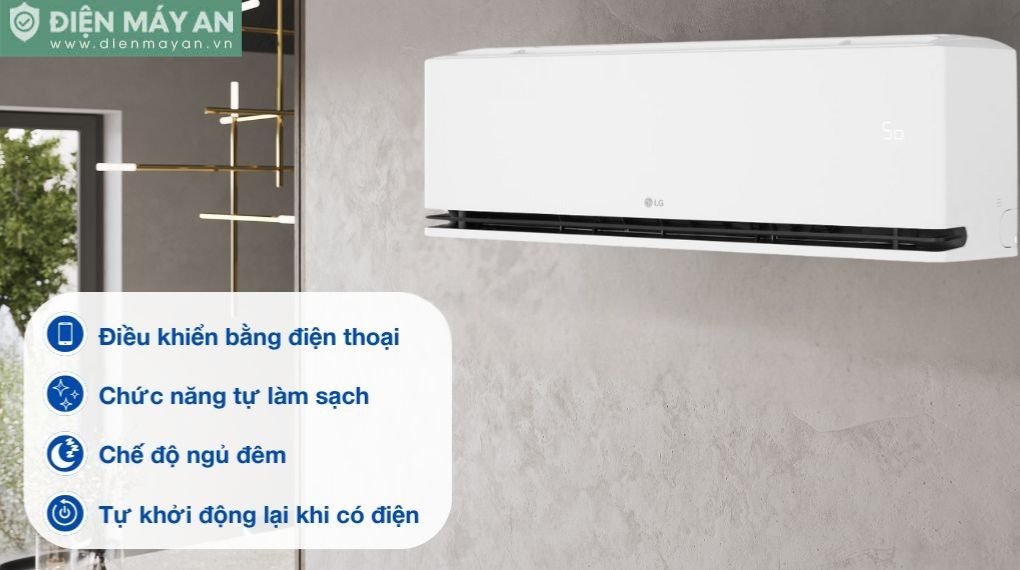 Điều hòa LG Inverter 12000 BTU 2 chiều IDH12M1